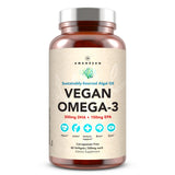 AMANDEAN envase frontal mostrando suplemento vegano y beneficios