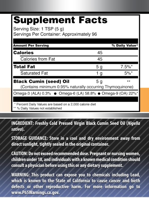 Amazing Nutrition cucharadita con 5 g de aceite mostrando la porción exacta por servicio