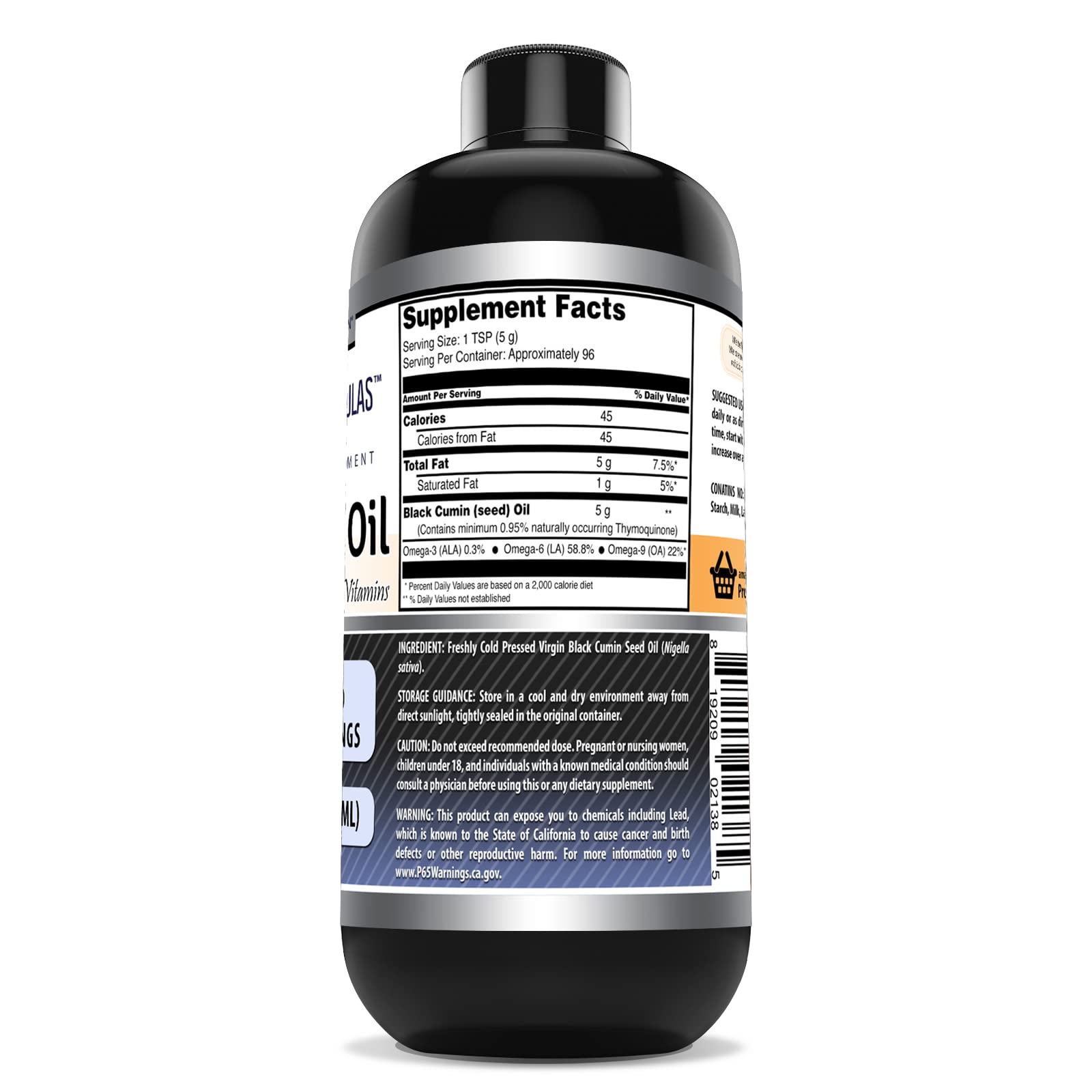 Amazing Nutrition tapón dosificador para medir 1 cucharadita con precisión y comodidad