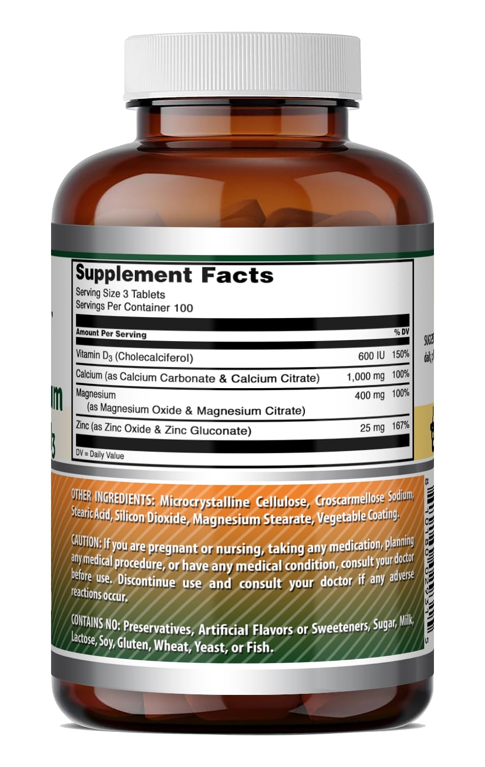 Amazing Nutrition estilo de vida con frasco y ambiente de bienestar
