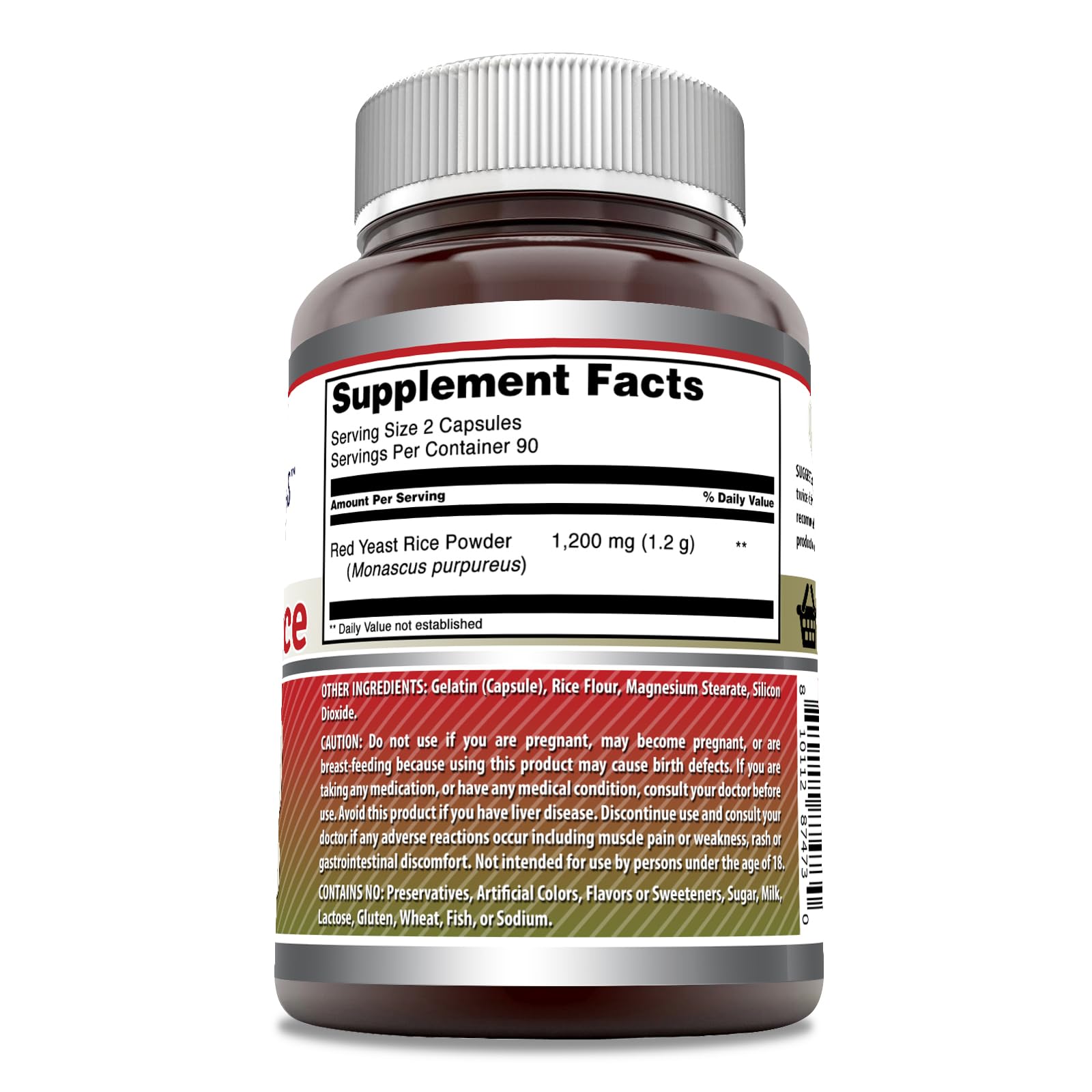 Amazing Nutrition cápsulas en mano que muestran tamaño y facilidad de uso