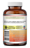 Amazing Nutrition etiqueta con ingredientes y certificaciones para tranquilidad