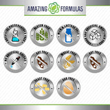 Amazing Nutrition detalle de la etiqueta nutricional y detalles de pureza