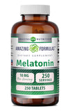 Amazing Nutrition frasco delante mostrando 250 tabletas y etiqueta clara