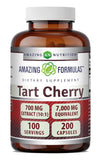 Amazing Nutrition frasco frontal mostrando 200 cápsulas y etiqueta clara