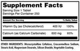 Amazing Nutrition tabletas apiladas para ver forma y tamaño, fácil de tragar