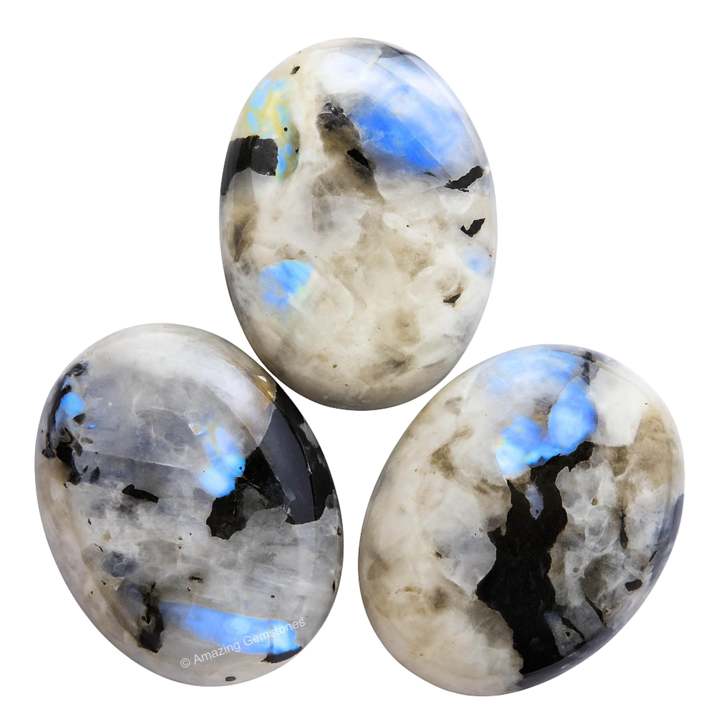 Amazing Gemstone piedra en mano para apreciar tamaño y escala práctica