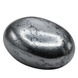 Amazing Gemstone primer plano de textura de hematita que realza su aspecto elegante
