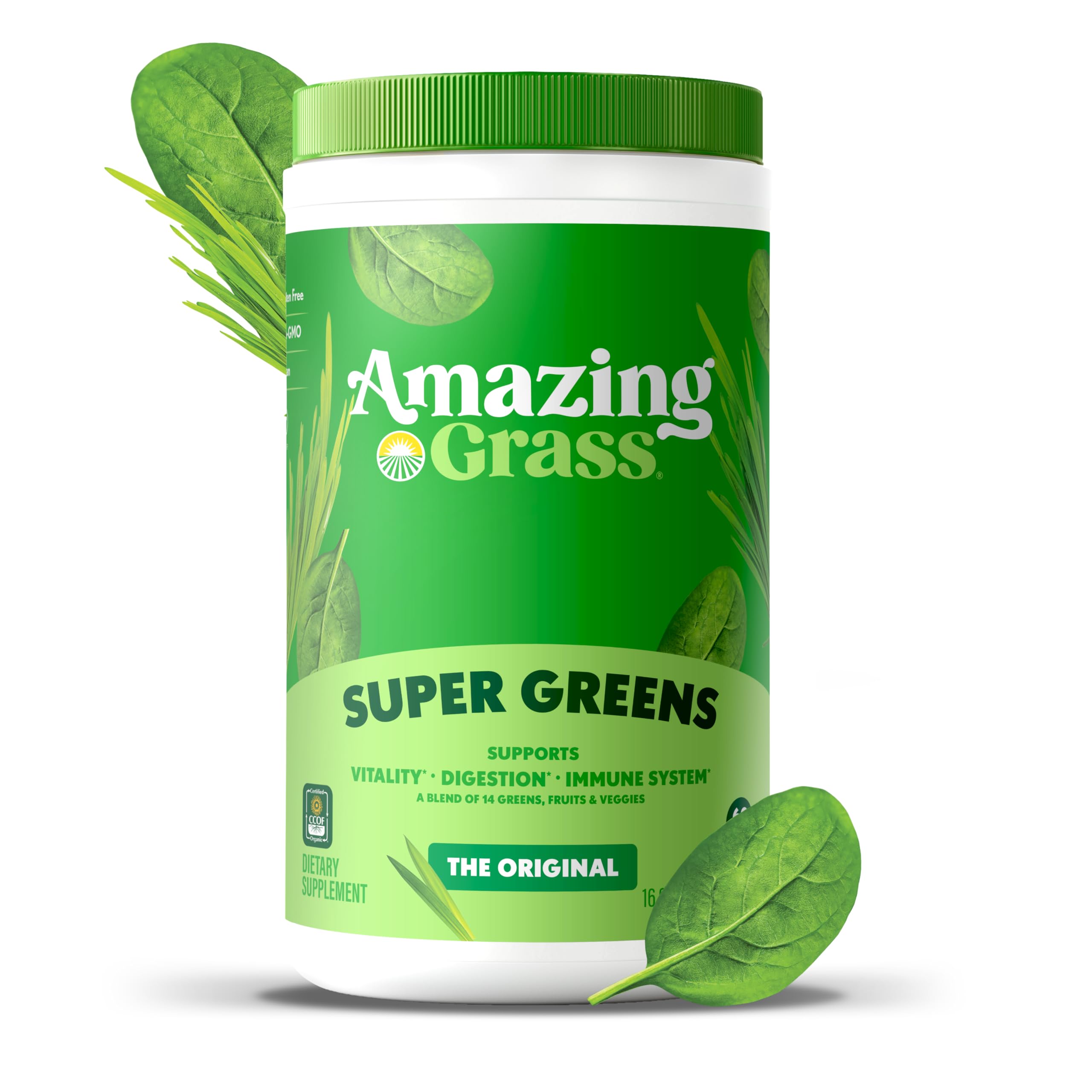 Amazing Grass producto en cocina mostrando uso cotidiano