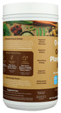 Amazing Grass envase al lado de frutas para una mezcla nutritiva y sabrosa