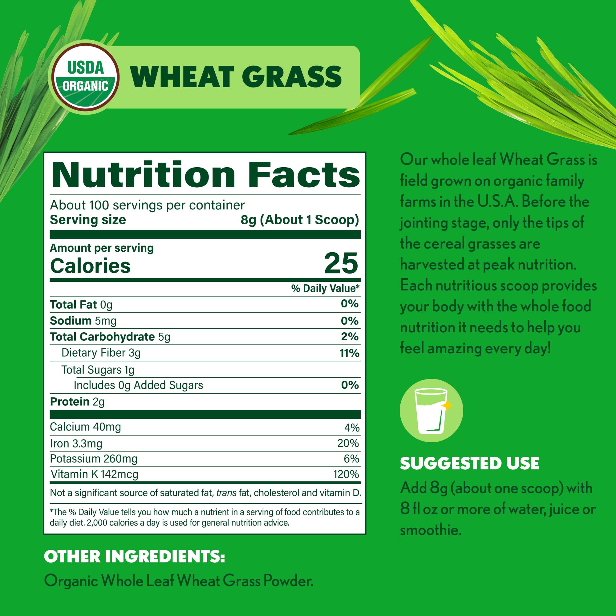 Amazing Grass escena de granja familiar que inspira prácticas orgánicas