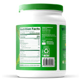 Amazing Grass etiqueta con certificaciones USDA Organic y Non-GMO