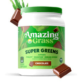 Amazing Grass etiqueta con sellos CCOF orgánico y certificaciones visibles