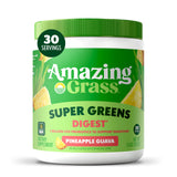 Amazing Grass frasco frontal mostrando el envase y beneficios
