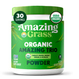 Amazing Grass vista frontal del envase con diseño claro y beneficios visibles