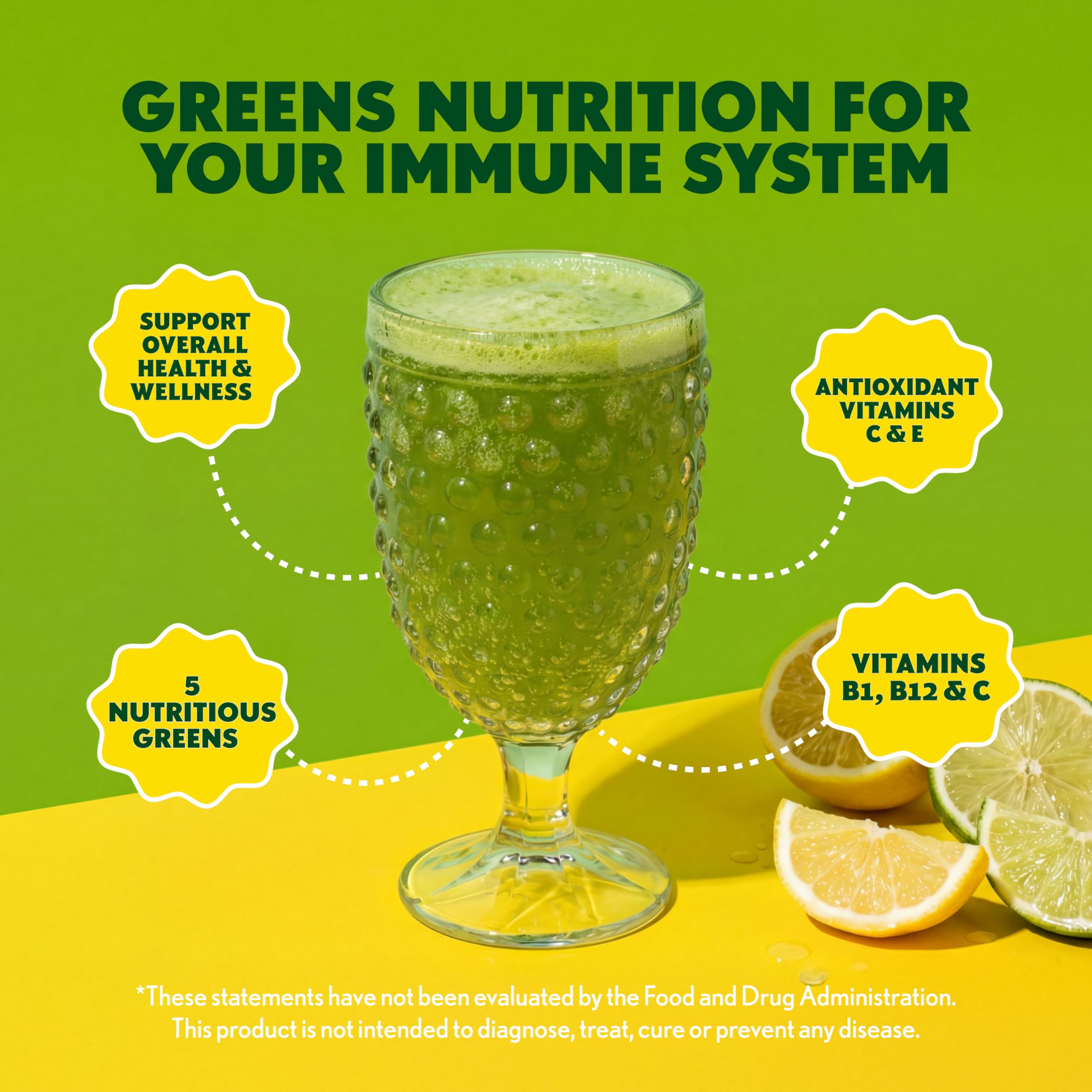 Amazing Grass mezcla de superfoods como espirulina y chlorella, poder antioxidante