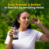 Amazing Herbs dosificador con gotas para administración oral controlada