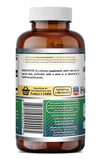 Amazing Nutrition etiqueta con información nutricional y certificaciones visibles