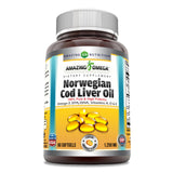 Amazing Nutrition frasco delantero con etiqueta clara y beneficios visibles