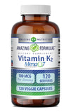 Amazing Nutrition frasco frontal mostrando 120 cápsulas y etiqueta clara
