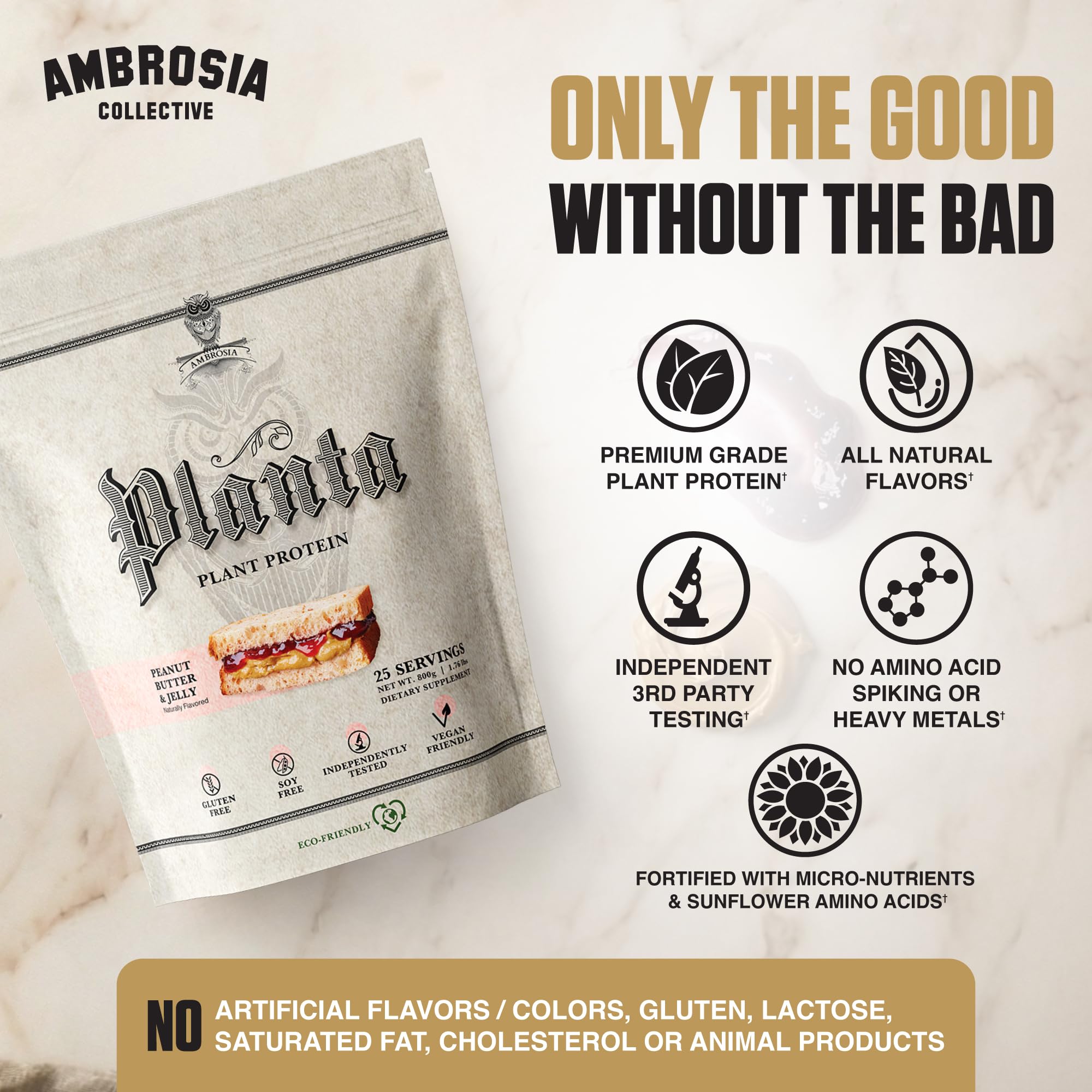 Ambrosia en mesa de desayuno con recetas, sabor y versatilidad para el día a día