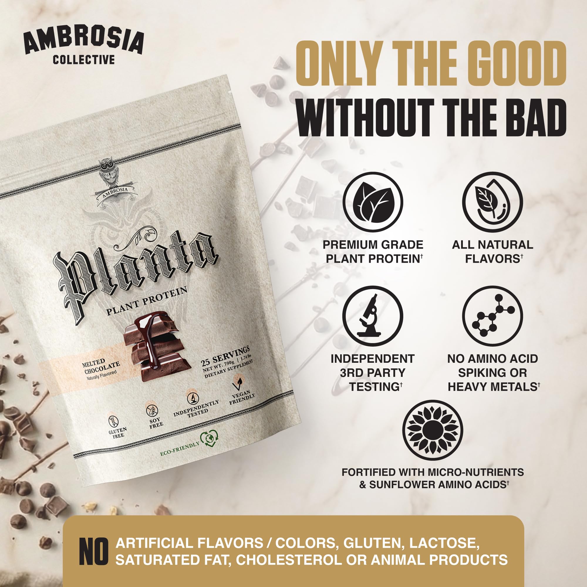 Ambrosia batido en gimnasio, apoyo proteico post-entrenamiento