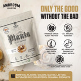 Ambrosia smoothie en mesa de desayuno mostrando uso en recetas y estilo de vida activo