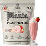 Ambrosia envase frontal sabor Strawberry Ice Cream, atractivo y claro