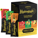 Ambrosia Hydroglyph envase delantero mostrando la marca y beneficio de hidratación