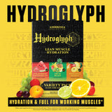 Ambrosia Hydroglyph en entorno de gimnasio apoyando entrenos y ayunos