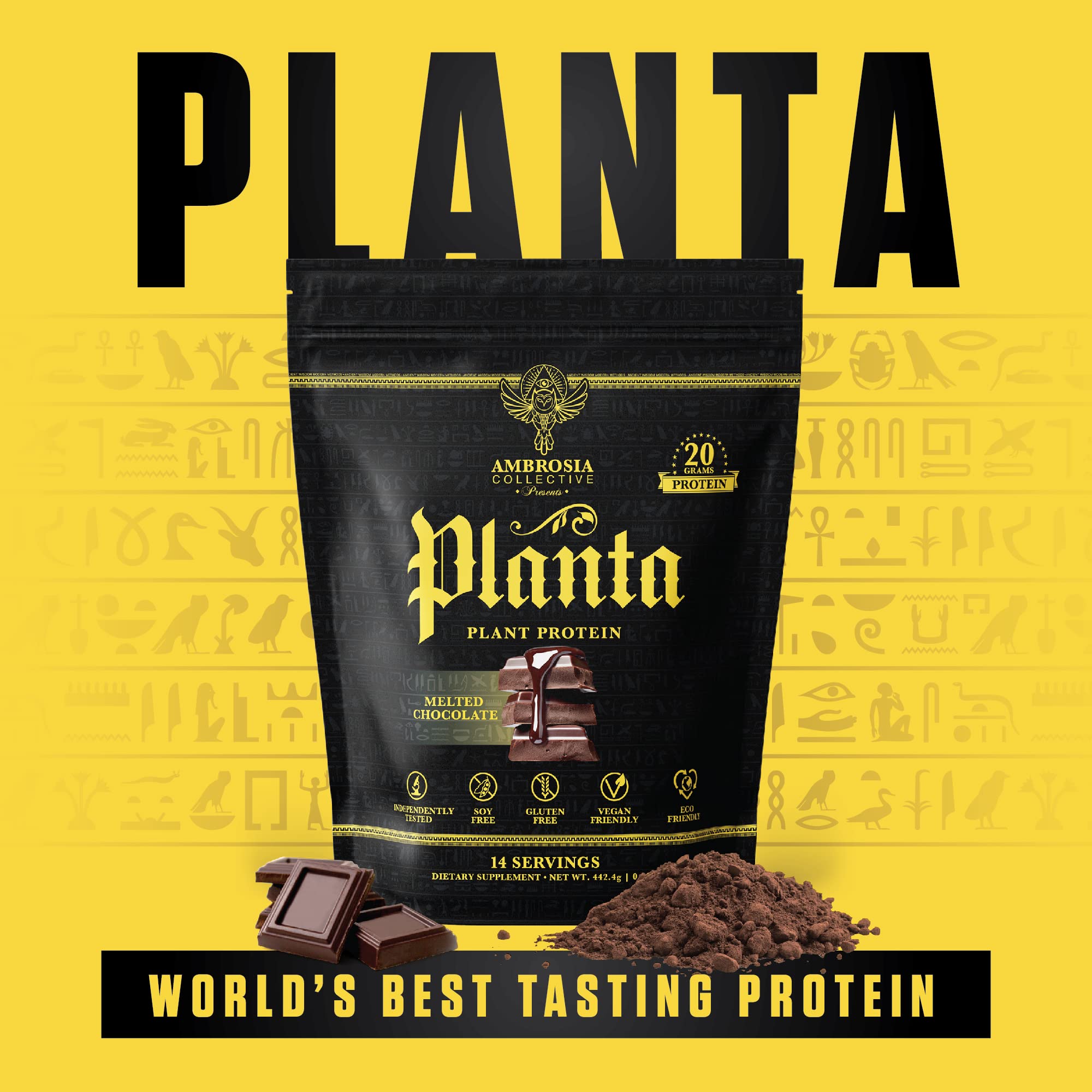 Ambrosia Planta en contexto diario sobre mesa junto a frutas, ideal para estilo de vida activo