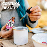 AMENQ hHEALTH frambuesas y hierbas que ilustran sabor y botánicos