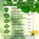 AMENQ hHEALTH frasco en cocina junto a frutas, sugiere uso diario práctico