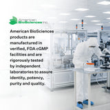 American BioSciences ImmPower en entorno de bienestar junto a alimentos saludables