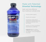 American Biotech Labs vaso con solución mezclada mostrando versatilidad de uso
