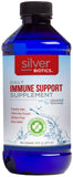 American Biotech Labs botella SilverBiotics frente mostrando marca y beneficio