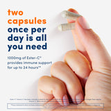 American Health frasco abierto con 240 cápsulas mostrando cantidad por envase