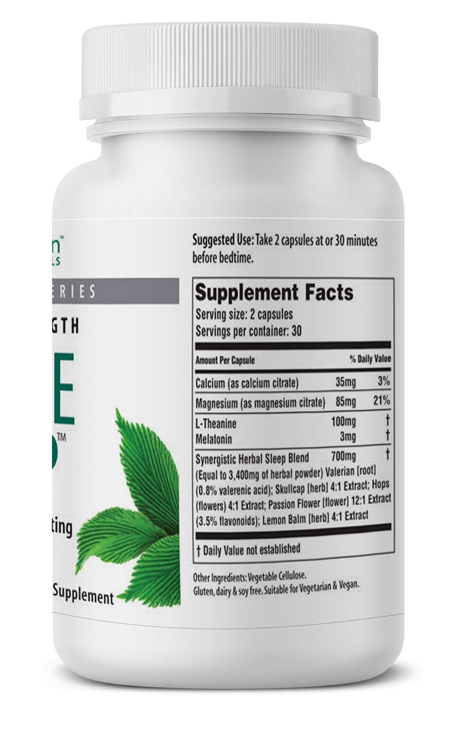 American Nutriceuticals cápsula en primer plano que muestra tamaño y fácil ingesta