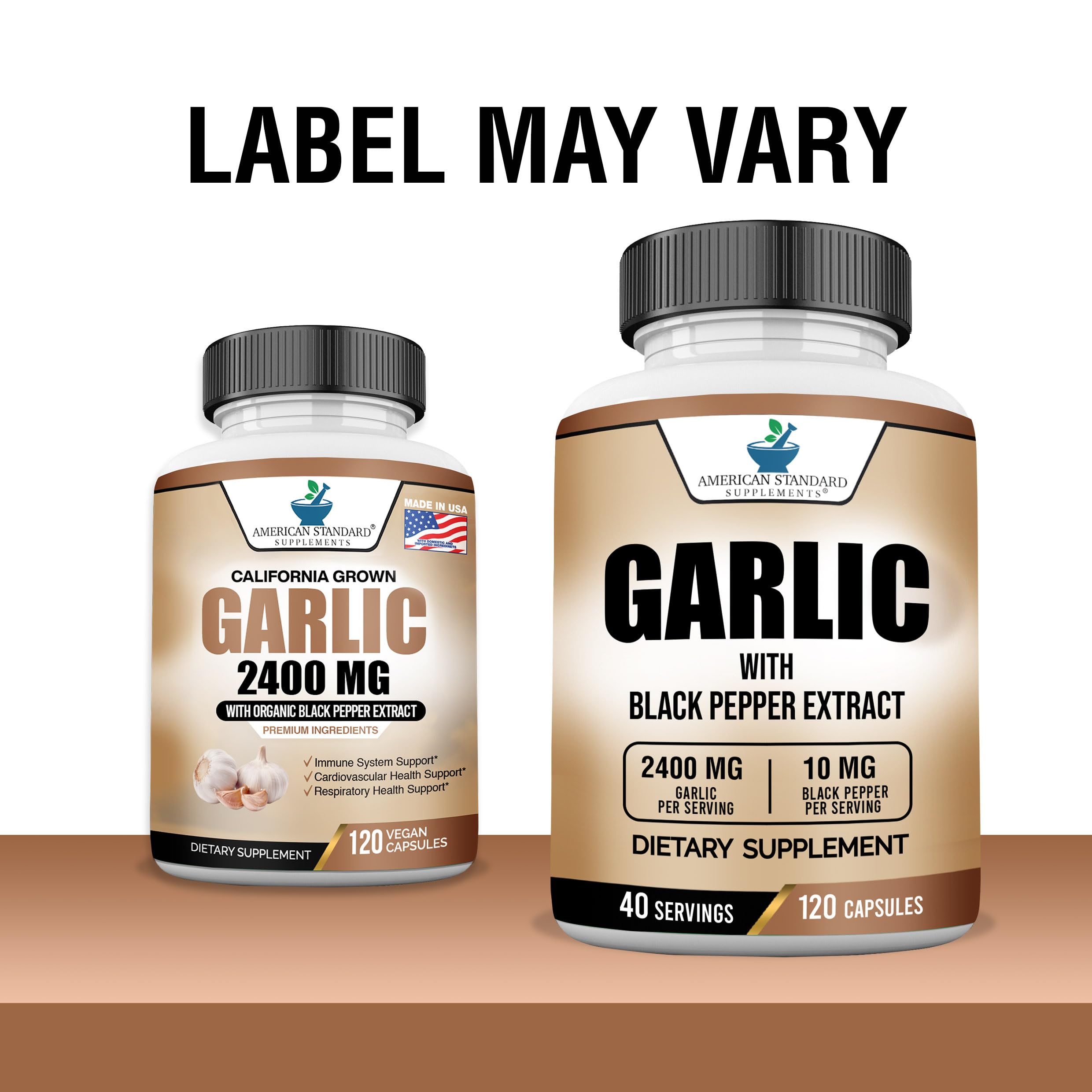 American Standard Supplements cápsulas en primer plano, fácil de tomar