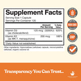 American Standard Supplements cápsula en mano indicando fácil toma diaria