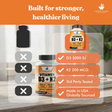 American Standard Supplements frasco junto a objeto para comparar tamaño