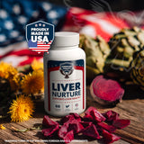 AMERICAN VITALITY cardo mariano y alcachofa en primer plano, ingredientes naturales