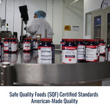 AmerOmega frasco en cocina transmitiendo origen americano y sostenibilidad