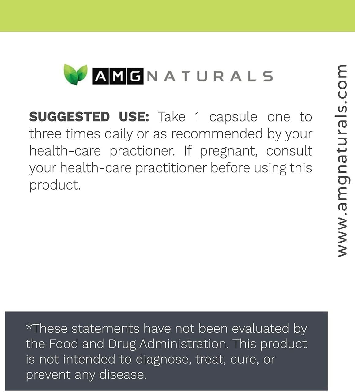 AMG Naturals producto en mesa junto a elementos naturales como hoja y madera