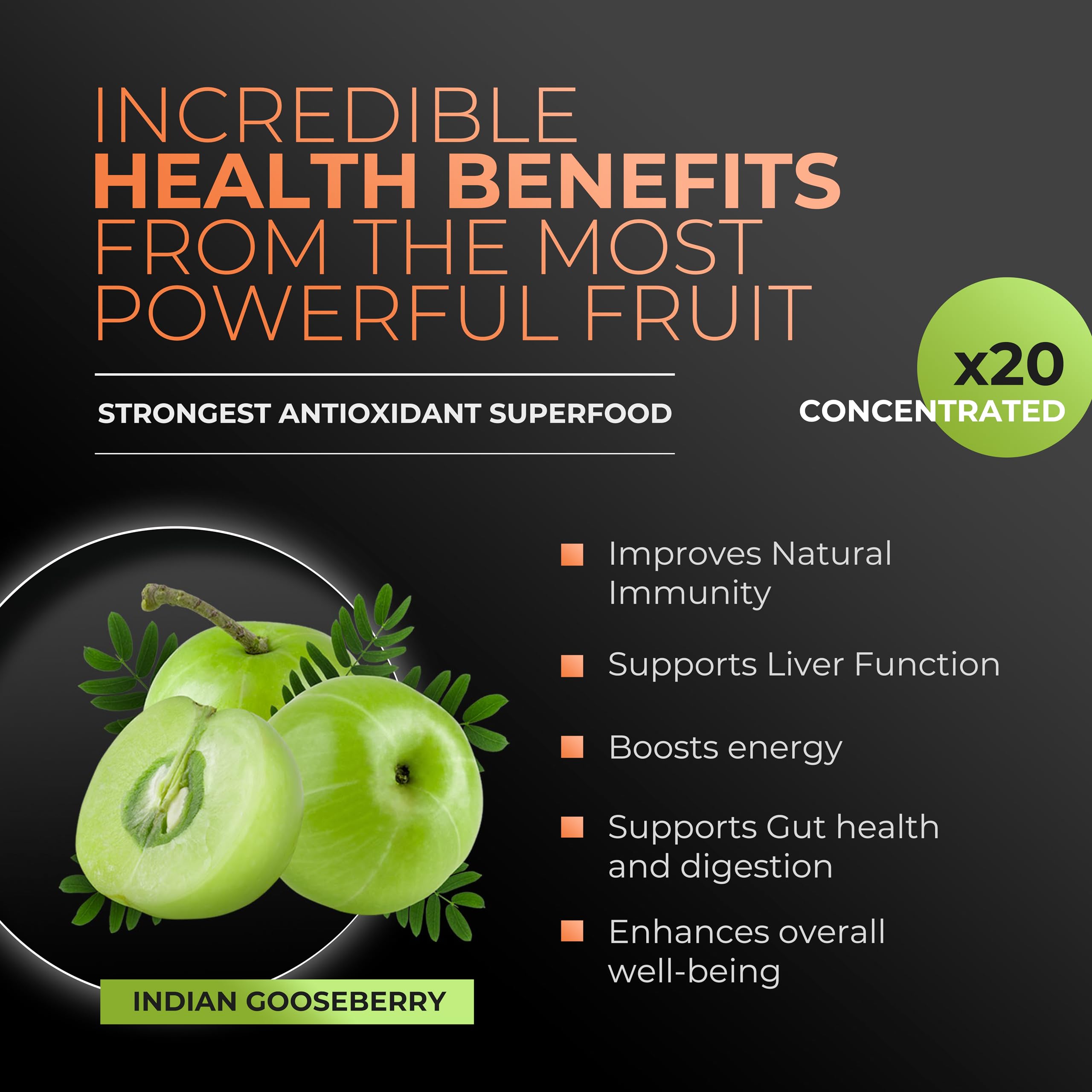 Amla Green en cuenco con batido listo para consumir y nutritivo