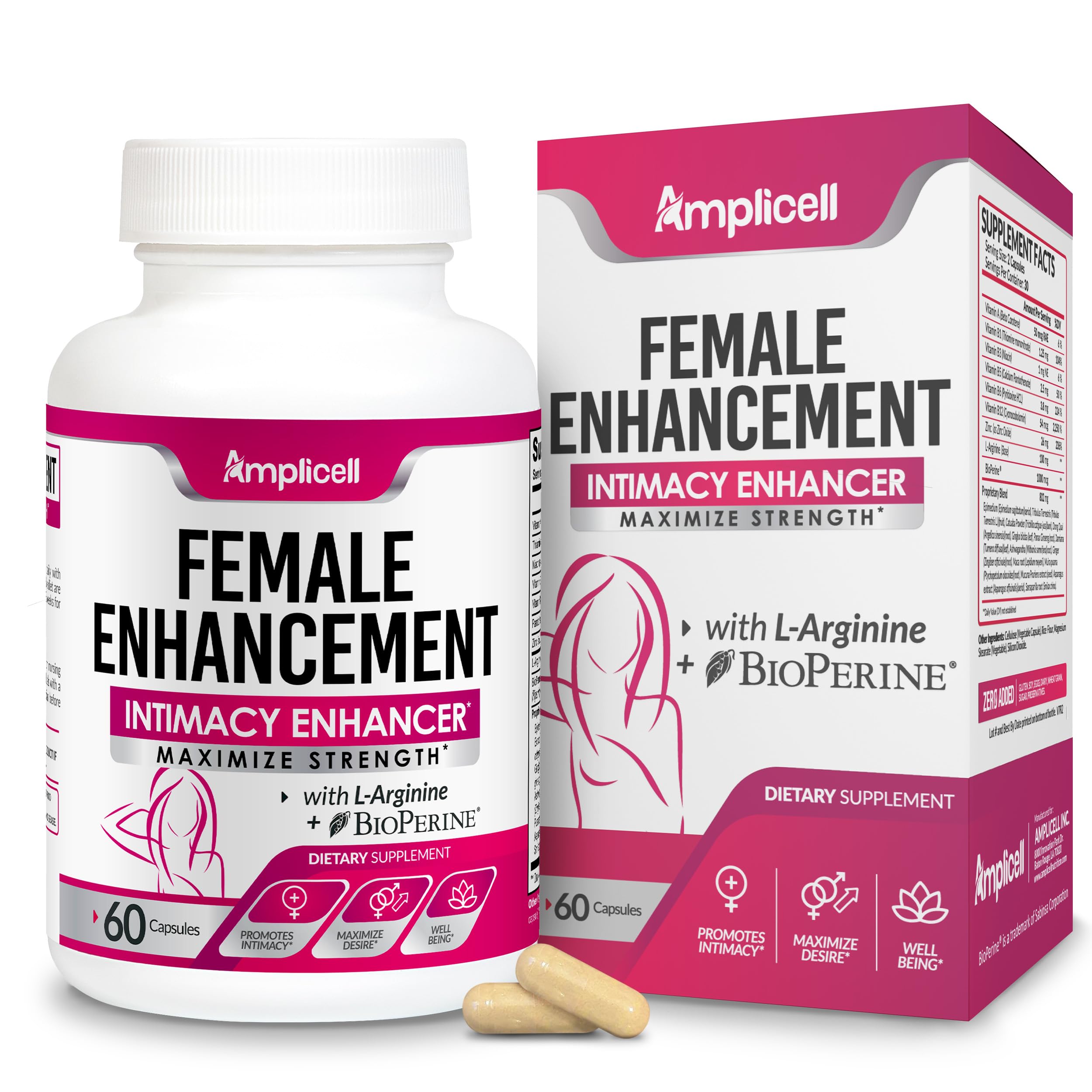 Amplicell frente del envase que muestra la marca y beneficio general