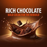 AMPOWER textura del polvo chocolate cercano para mezcla rápida y suave