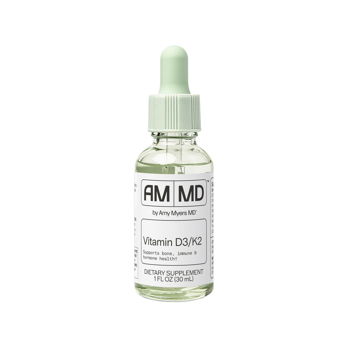 Amy Myers MD frasco frente mostrando etiqueta clara y beneficios