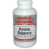 Anabol Naturals Amino Balance frontal del envase con información clara del contenido, conveniencia