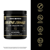 Anabolic Warfare creatine carnage textura del polvo muy soluble para fácil mezcla